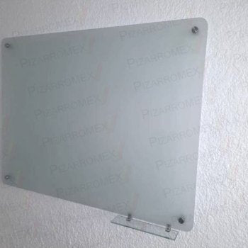 Pizarrón de Cristal Templado Esmerilado Chico