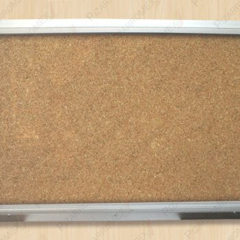 Directorio Vitrina de Corcho con Puertas de Cristal - Grande