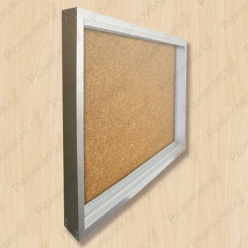 Directorio Vitrina de Corcho con Puertas de Cristal - Chico